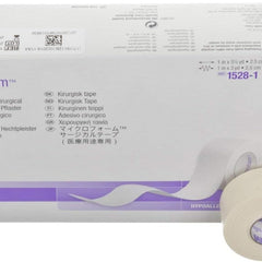 Medical Tape 3M Microfoam White 1 Inch X 5-1/2 Yard Elastic / Foam NonSterile | 12/Box