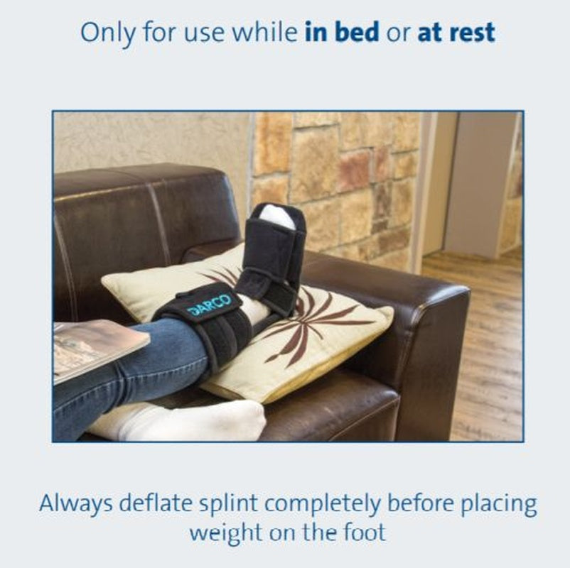 Night Splint Black  Medium Plantar-fascitis  Darco