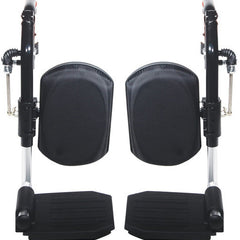 Elevating Legrests Only  Black Pair  Fits 10965d  Etc.   All Care Store