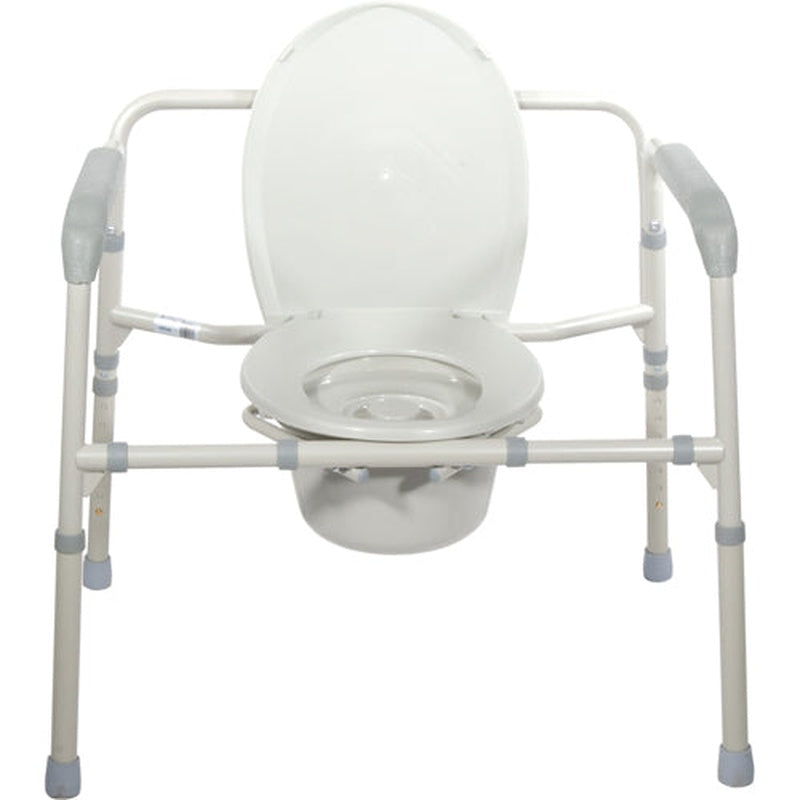 bariatric folding commode 650 lb capacity 1