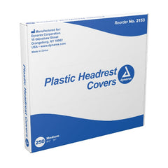 dynarex plastic headrest covers 1