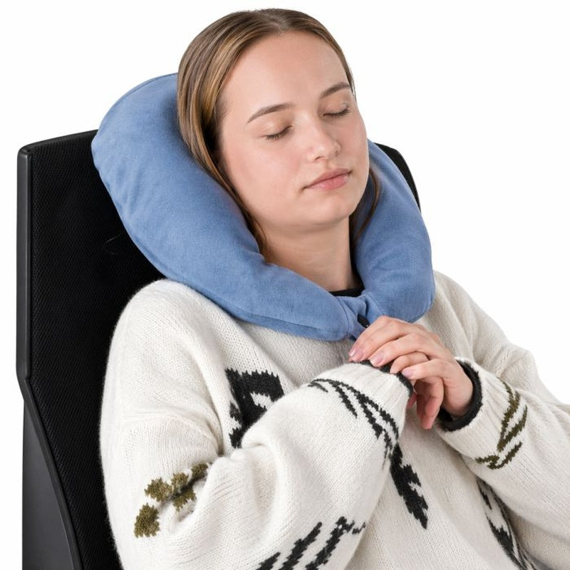 C Shaped Pillow  Blue By Alex Orthopedic