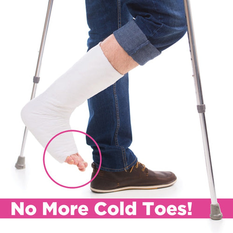 Sock It To Me Non-slip Cast Sock Blue Jay Brand