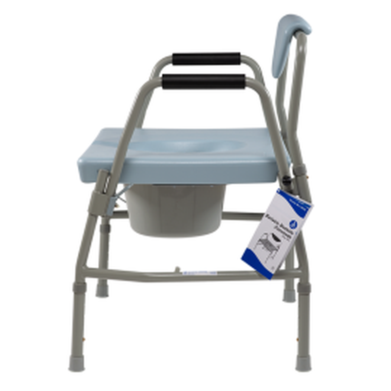 bariatric drop arm commode
