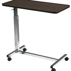 overbed table drive non tilt adjustment handle 28 to 45 inch height range packaging type case