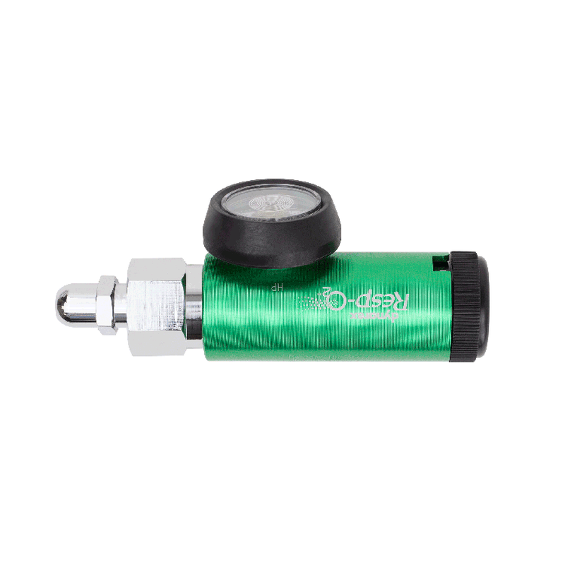 dynarex 36374 cga 540 style mini oxygen regulator 0 15 lpm