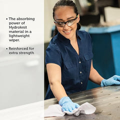 task wipe wypall general clean x60 white nonsterile hydroknit 9 1 x 165 8 inch limited reuse packaging type case