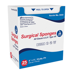 dynarex sponges pads sterile non sterile