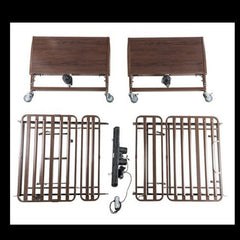 bariatric bed package w 42 bed mattress side rails