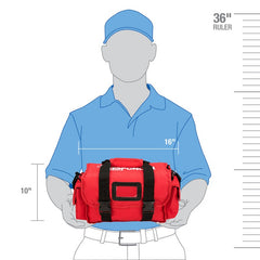 First Responder Kit First Aid Only 24 Person Cordura Semi-rigid Bag, Packaging Type- Each