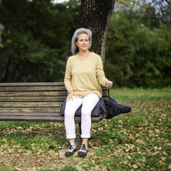 sit n stand compact portable lift chair