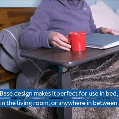 deluxe overbed table carex