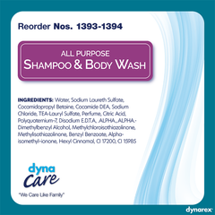 dynarex all purpose shampoo and body wash