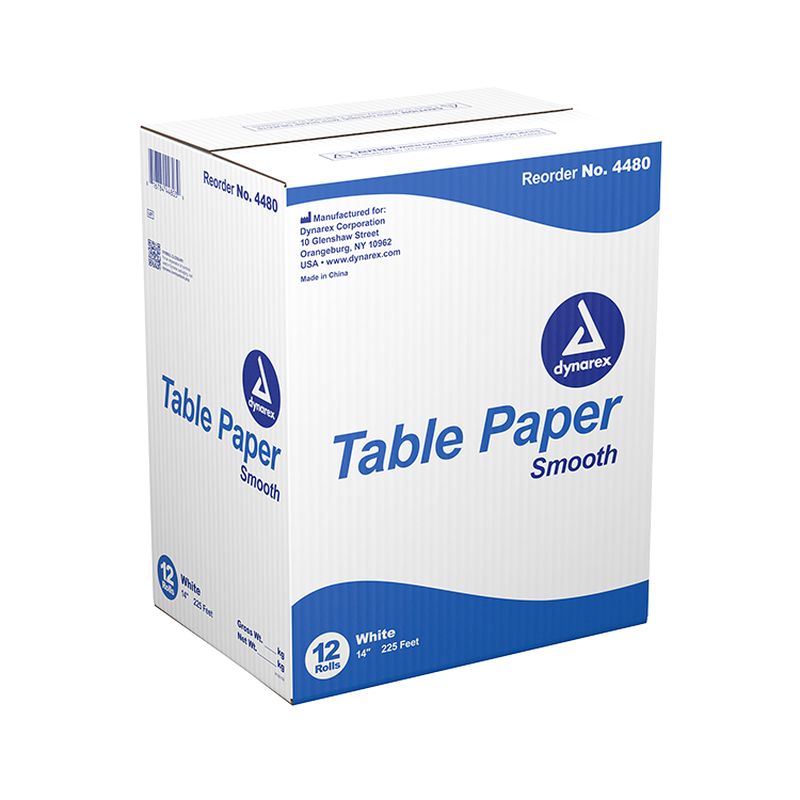 dynarex table paper