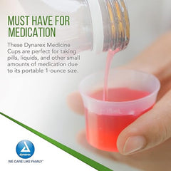 medicine cup economy 1 oz clear plastic disposable nonsterile packaging type case