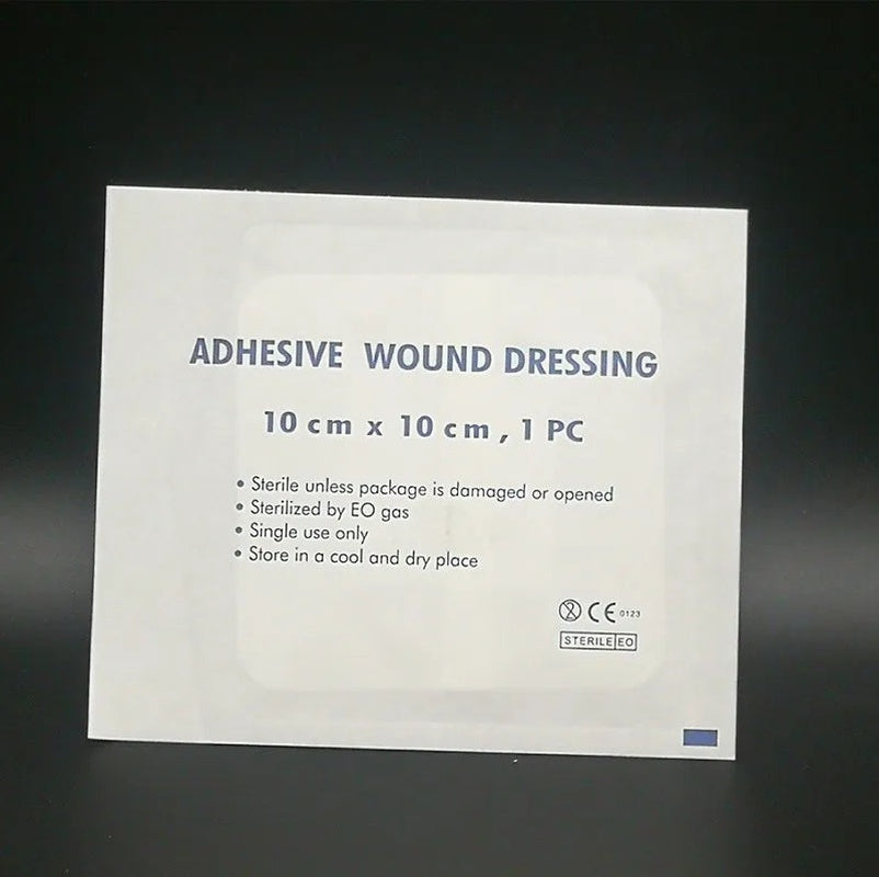 10pcs adhesive bandages non woven waterproof medical bandage fixation tape wound dressing bandage pad plasters health care