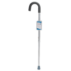 dynarex round crook handle cane with tab lock silencer