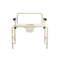 bariatric hd drop arm commode 30