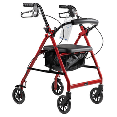 dynarex dynago quad 6 aluminum rollator