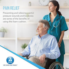 Dynarex Ever-Soft Coccyx Gel-Foam Cushion