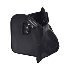 Tote Bag For 3 Wheeled Rollator Black Vinyl Zippered