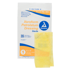 dynarex xeroform gauze dressings