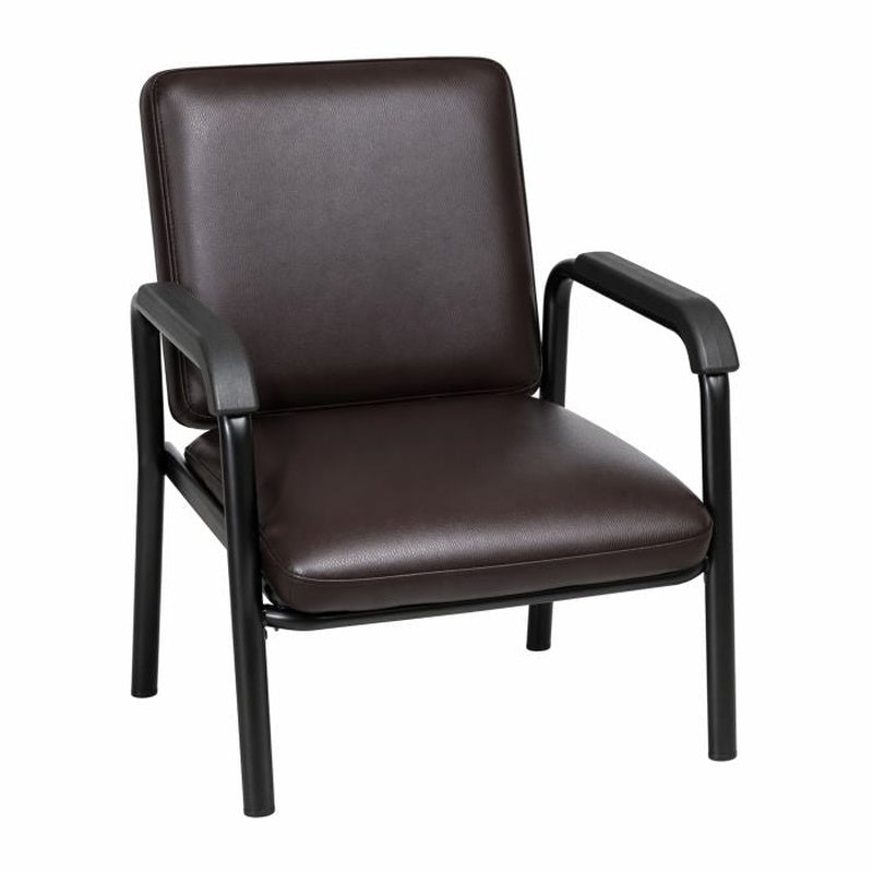 Drive Medical High Hip Chair with Padded Seat- Brown
