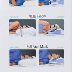 contour cpap pillow with velour cover