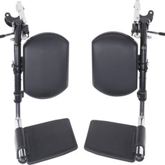 Elevating Legrests Only  Black Pair  Fits 10965d  Etc.   All Care Store