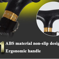 old peoples cane medical crutches folding led safety walking stick collapsible telescopic folding cane elder cane