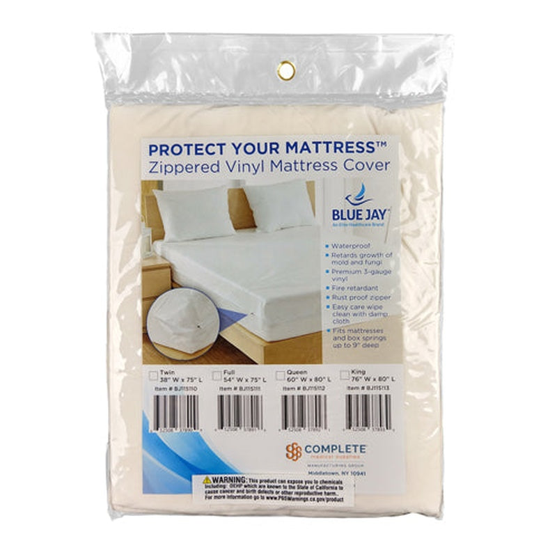 Mattress Protector-zippered- Twin 39 X75 X9