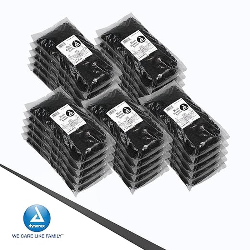 Dynarex Black Rubber Bands