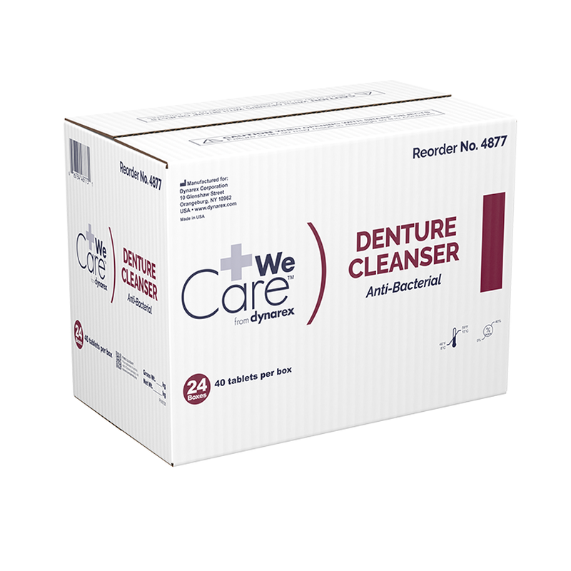Denture Cleaner We Care from Dynarex, Packaging Type- Case