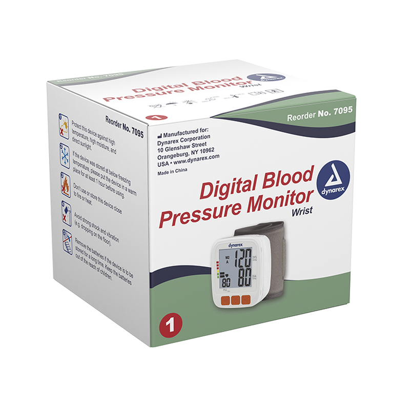 dynarex digital blood pressure monitor