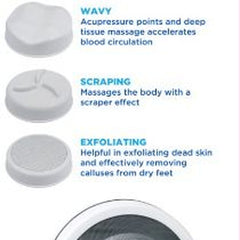 Blue Jay Complete Relief Handheld Corded Massager - Powerful, Portable Pain Relief for Tension & Muscle Aches, Ideal for Home or Travel Use.