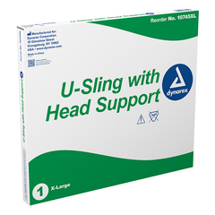 dynarex u sling with head support