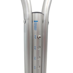 walk with me aluminum adj crutches adult cs 8pr