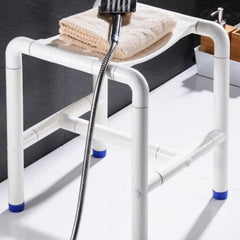 stainless steel bath stool non slip shower chair for elderly safe and durable bath seat for disabled reliable bathroom aid