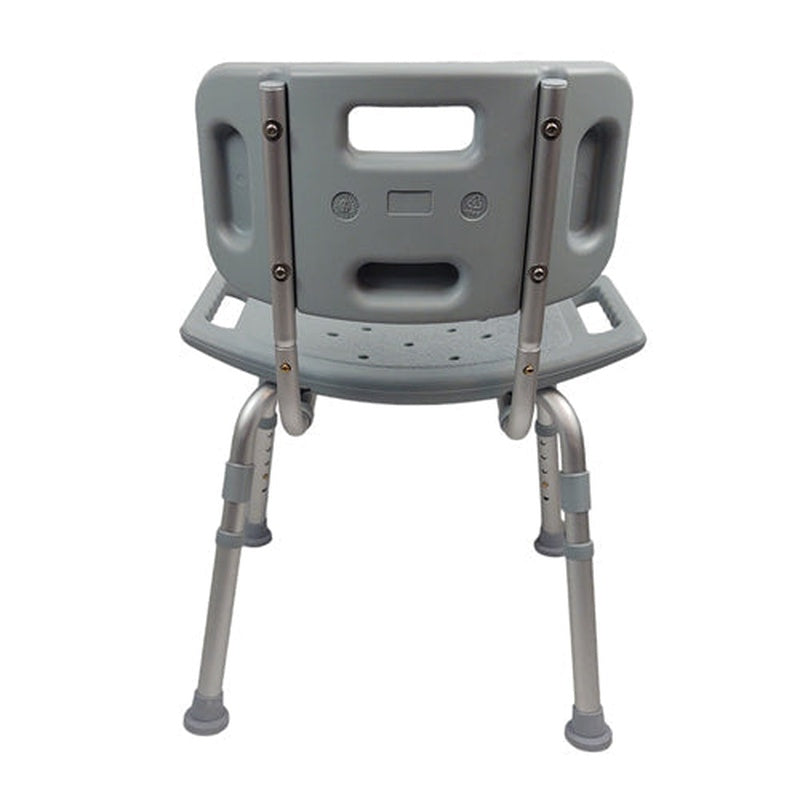 Bathroom Perfect Shower Chair With Back By Blue Jay  Each   All Care Store