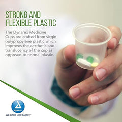 medicine cup economy 1 oz clear plastic disposable nonsterile packaging type case