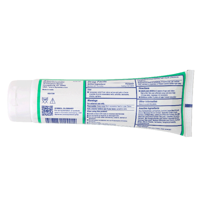 dynarex x treme freeze pain relieving cold therapy gel