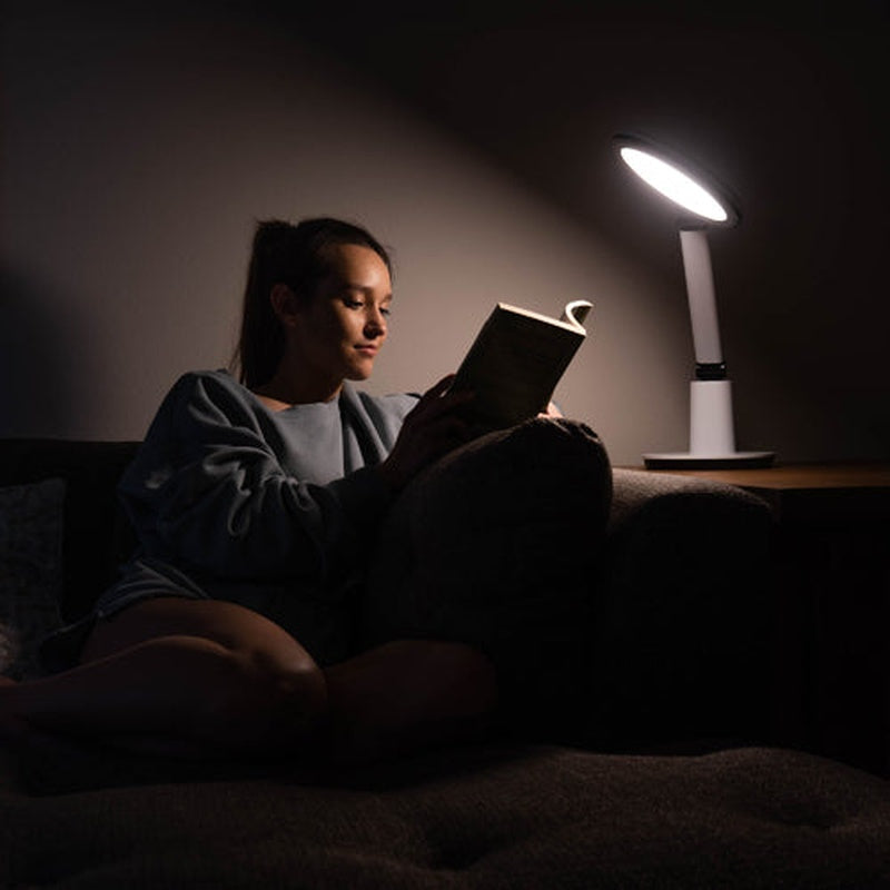 theralite halo bright light therapy lamp