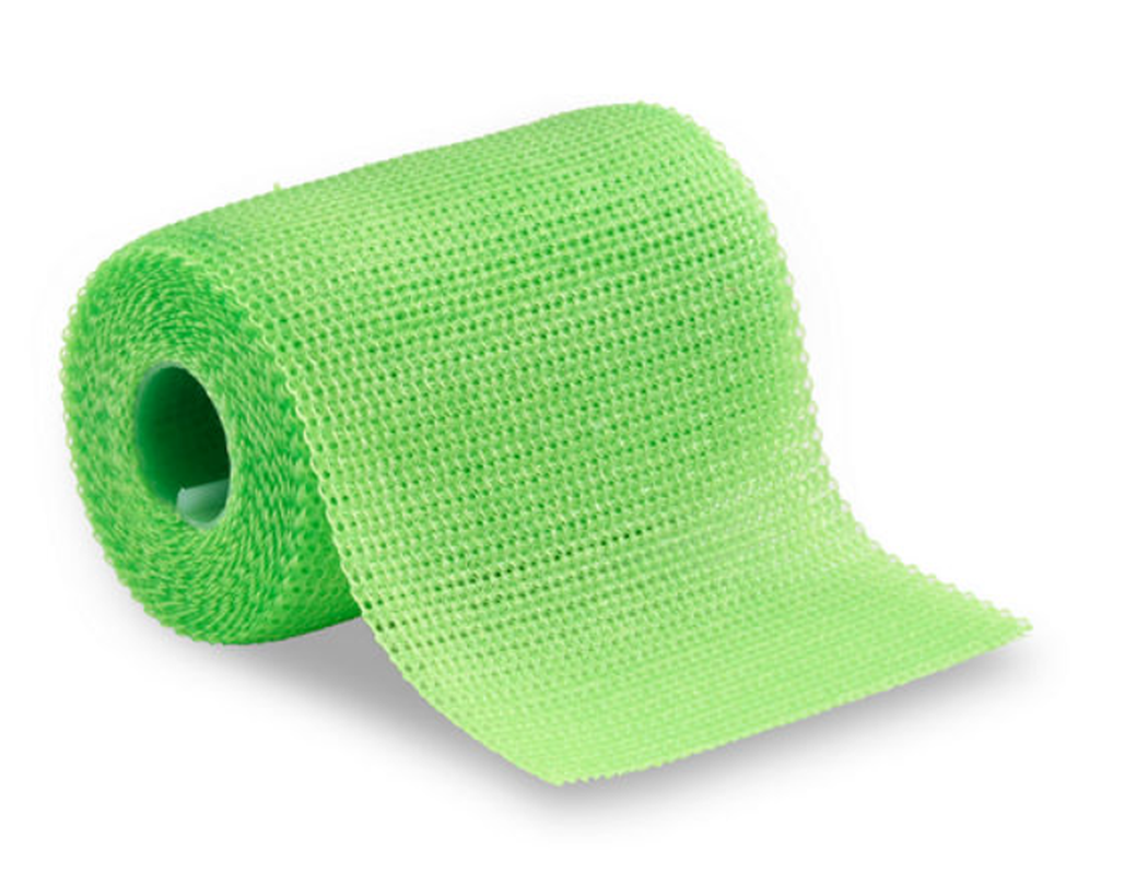Cast Tape 3M Scotchcast Plus 3 Inch X 12 Foot Fiberglass / Resin Bright Green Box of 10 EA,  Packaging Type- Box