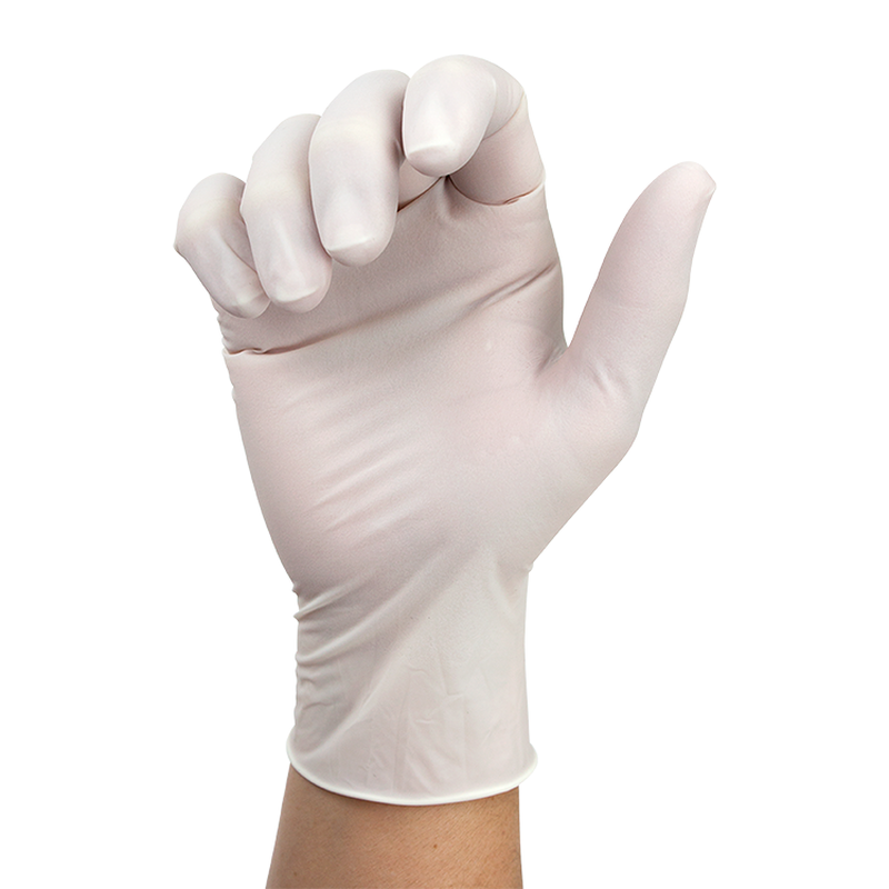 dynarex sensi grip latex exam gloves powder free