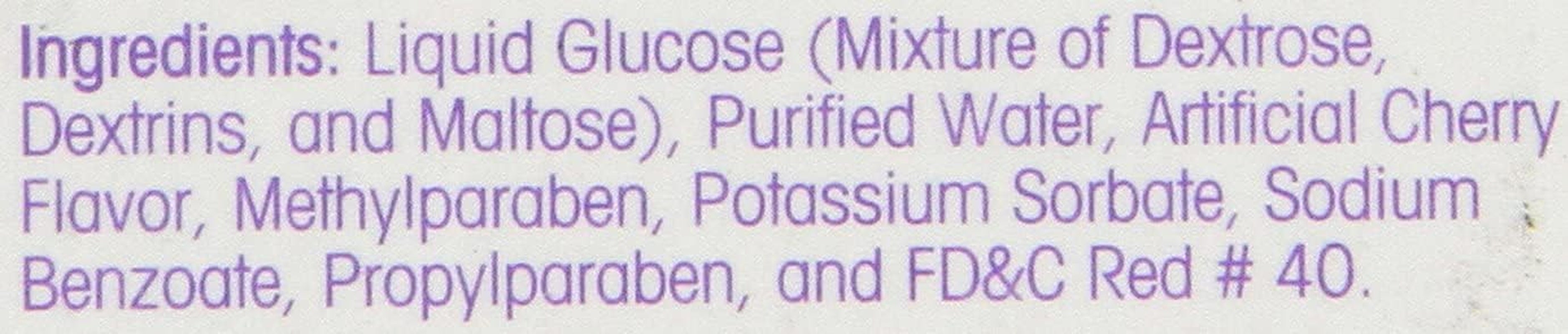 cherry glucose gel