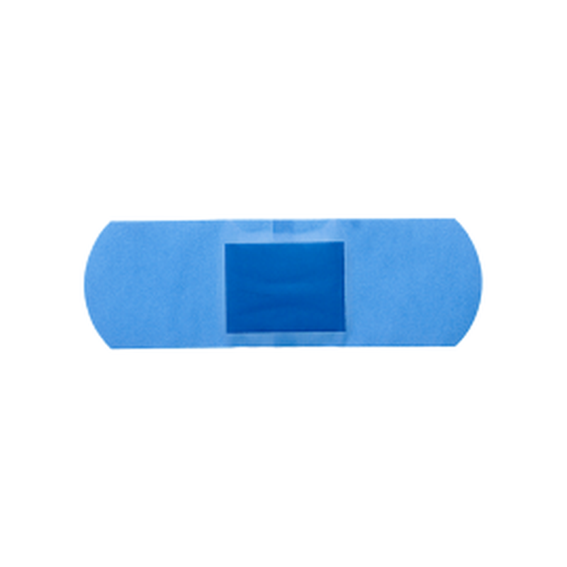 blue metal detectable plastic strip