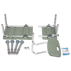 dynarex tub transfer bench bariatric padded