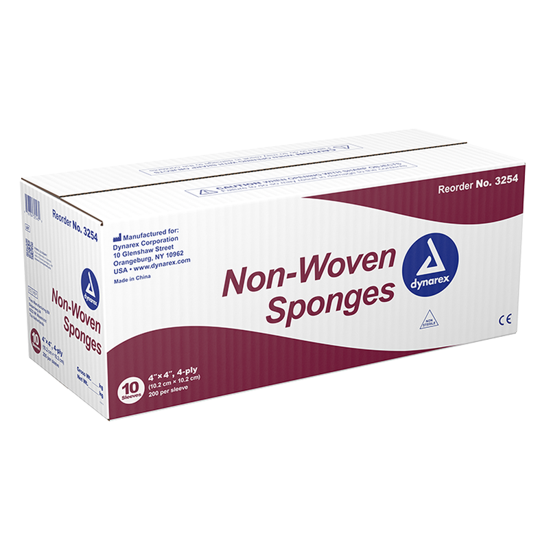 dynarex non woven sponges sterile non sterile