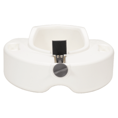 dynarex raised toilet seat with arms
