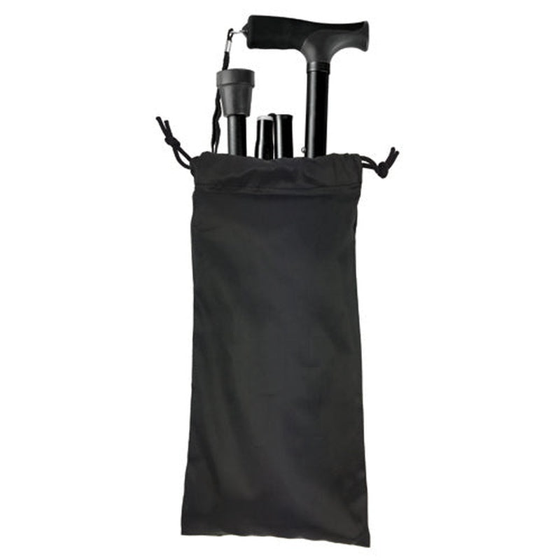 Cane Folding Blue Jay Black  Pistol Grip  33  - 37